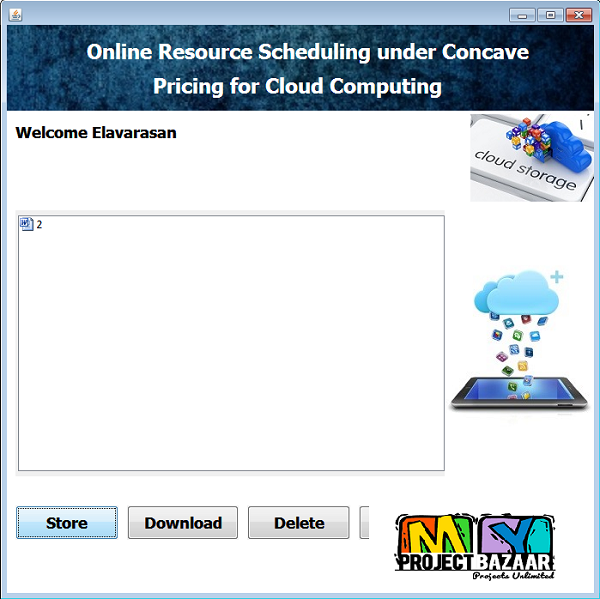 Java Project - Cloud Computing, Academic Project