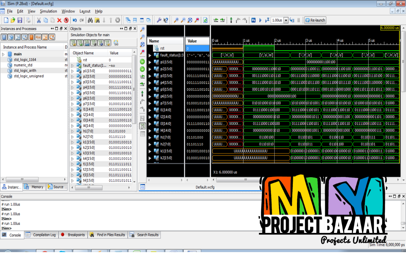 VLSI Project - FPGA, Final Year Project