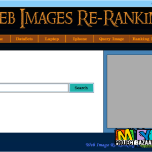 Web Image Reranking System using query specific semantic key