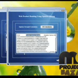 Web Product Ranking Using Opinion Mining
